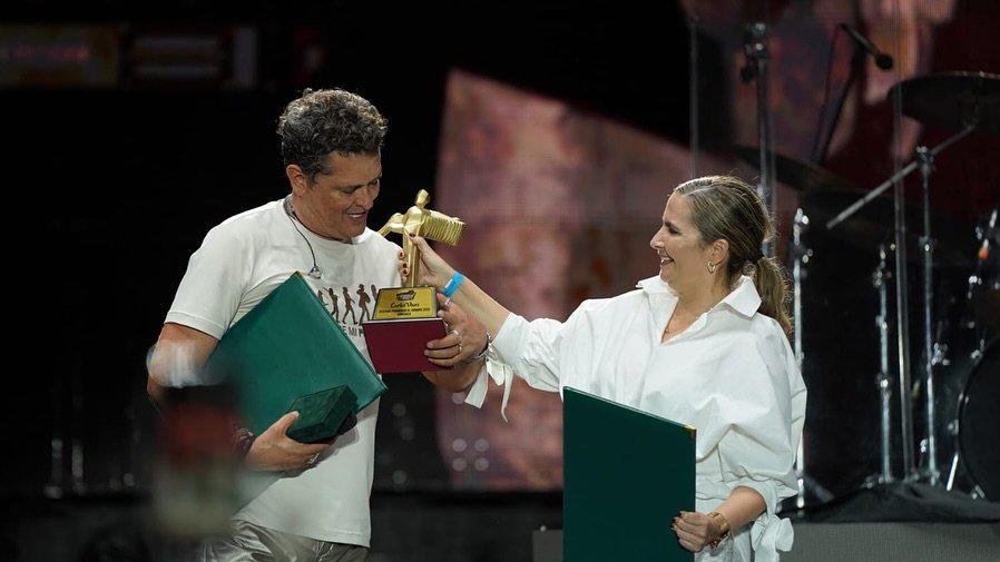 En el marco del Festival #FFHombre2025 rendimos homenaje a un grande Carlos Vives